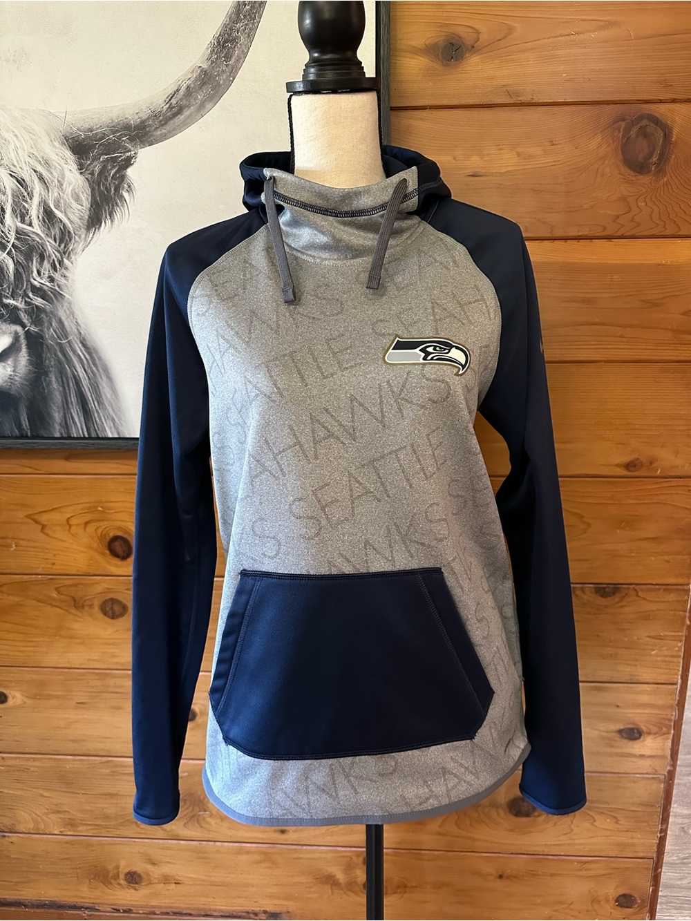 NWT Nike Seattle Seahawks Therma-Fit Hoodie